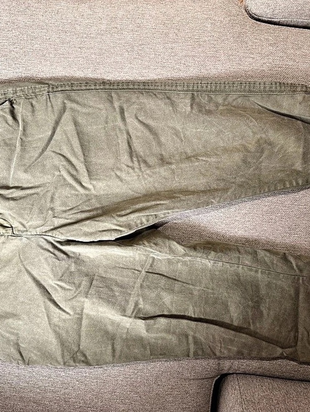 Gap Girlfriend Chinos Women's Trousers Size 12 Olive